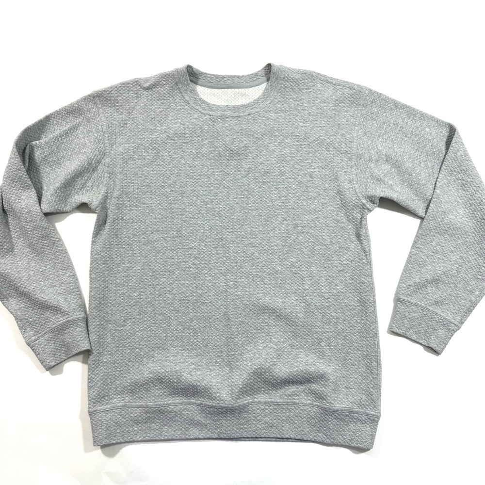 Lululemon All Yours Crew Sweatshirt Bubble Dot Heathered Core Light Grey